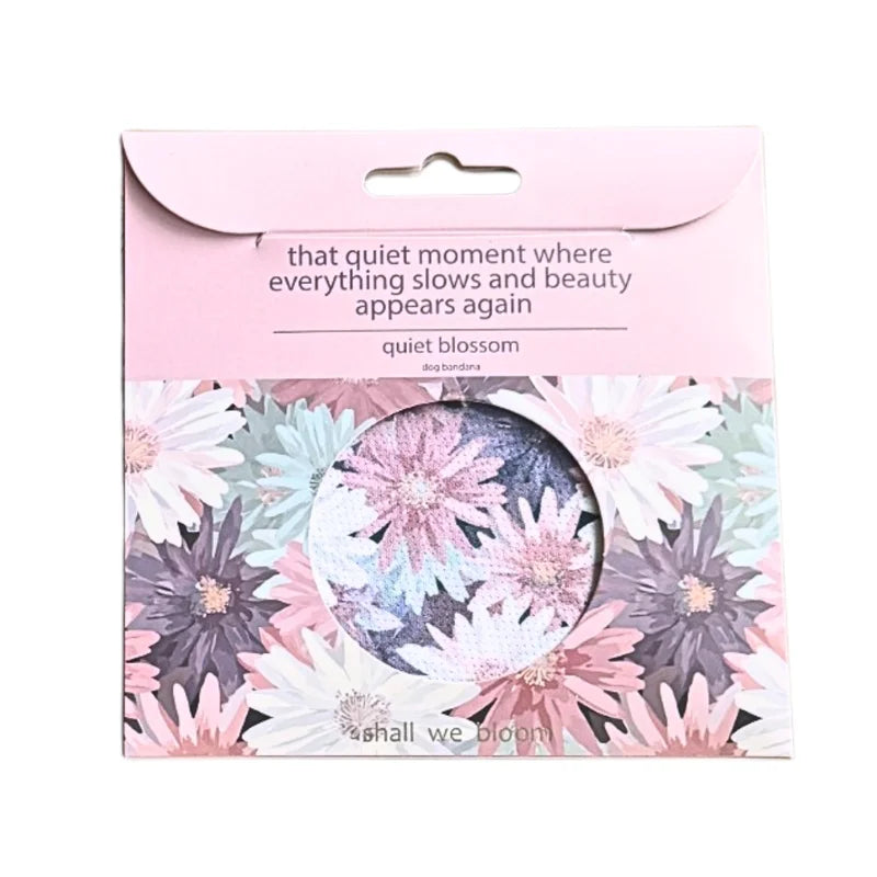 Dog Bandana - Quiet Blossom (Medium)