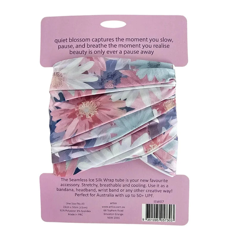 Ice Silk Wrap - Quiet Blossom