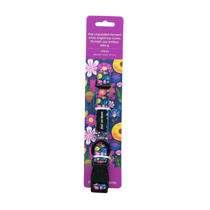 Dog Collar - Wild Joy (Medium)