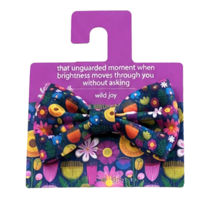 Dog Bow Tie - Wild Joy (Small)