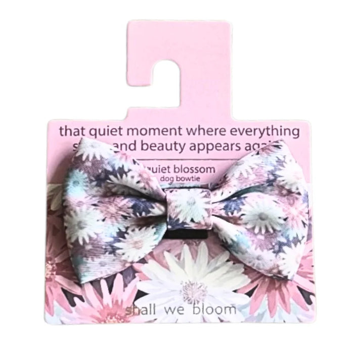 Dog Bow Tie - Quiet Blossom (Small)