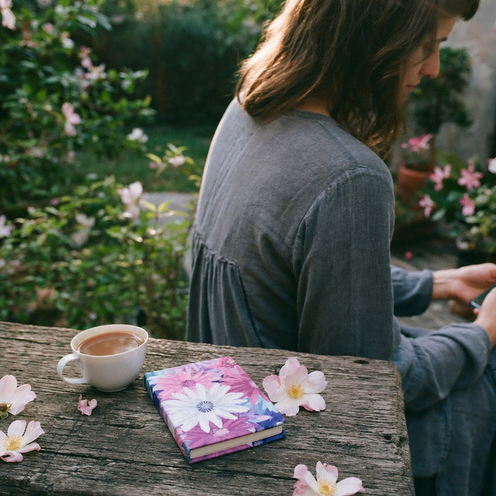Quiet Blossom moment — Journal A6