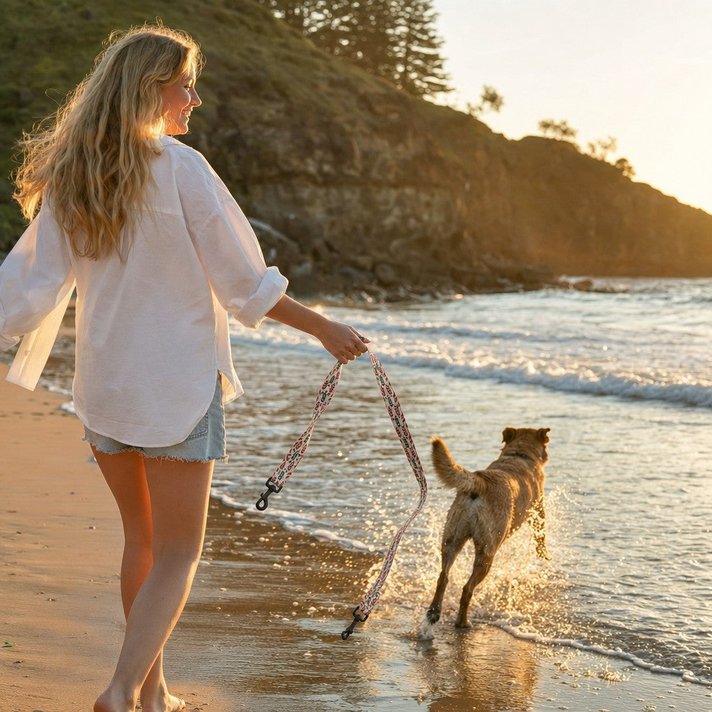 Falling Free moment — Dog Leash