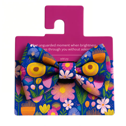 Dog Bow Tie - Wild Joy (Small)