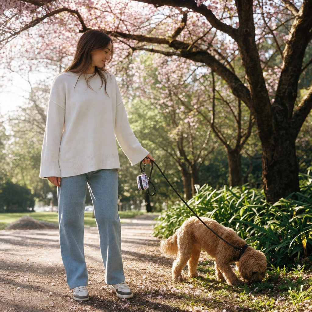 Quiet Blossom moment — Dog Poop Bag
