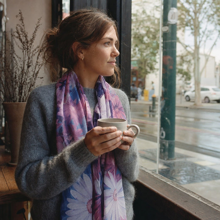 Quiet Blossom moment — Scarf