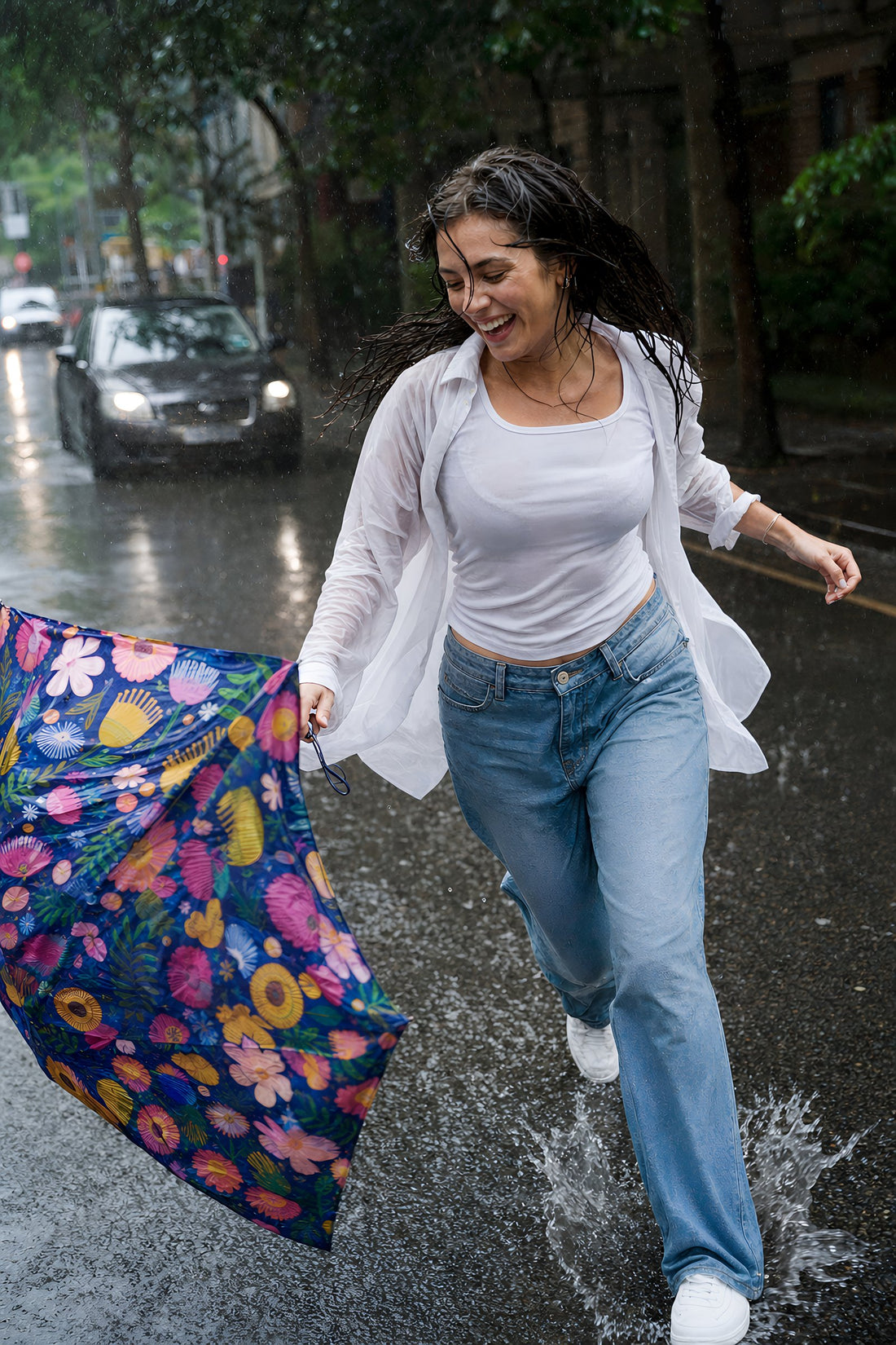 giving up on staying dry